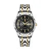 US Local Stock Gohuos 8810 Men's Business Quartz Watch Stainless Steel Luminous Hands Classic Watches Life Waterproof Wristwatch