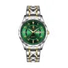 US Local Stock Gohuos 8810 Men's Business Quartz Watch Stainless Steel Luminous Hands Classic Watches Life Waterproof Wristwatch